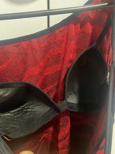 Red Tiger Print Swim Dress/top