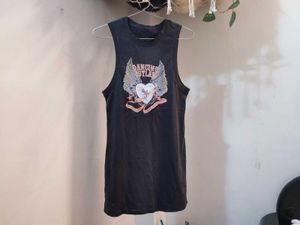 y2k Graphic Tank dress