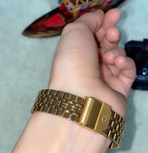 Mens Maxima Gold Watch