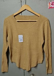 Ribbed Knit Top - Long Sleeve