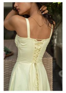 IT Girl Women Yellow Summer Dress
