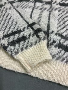 Patterned Knit Sweater