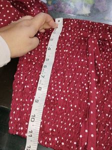 Red Polka Dot Crop Top