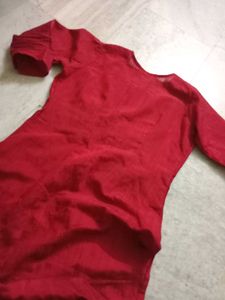 Elegant Maroon Kurta Set