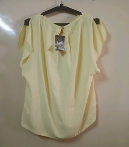 Pale Yellow Blouse