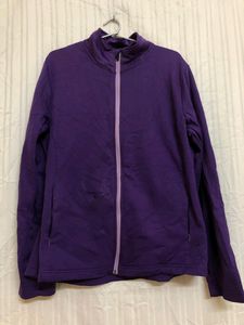 PURPLE long Sleeve t-shirt Jacket