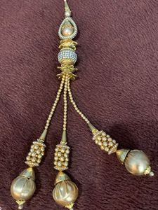 Gold Tassel Bag Charm