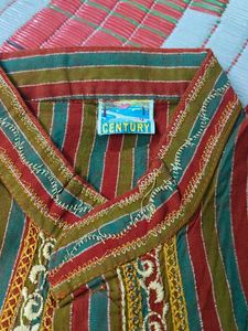 Striped Ethnic Kurta