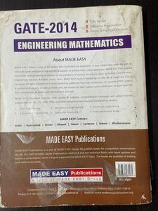 GATE Engineering Mathematics