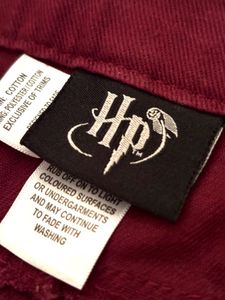 gryffindor denim skirt  official Harry Potter