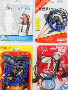 Wired Headphones/Earphones (Pack Of 4)