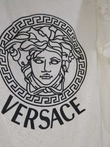 Versace Graphic Tee - White