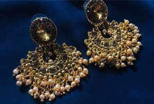 Gold Toned Indian Jewelry Set⭐️