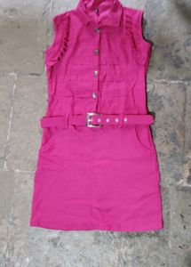 Magenta Tunic Top