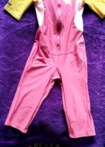 Girl's Sun Protection Swimsuit