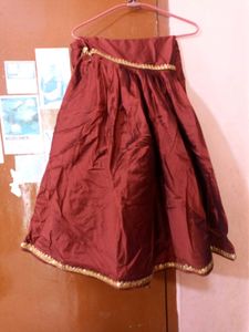 Maroon &amp; Purple Gharara Kameez