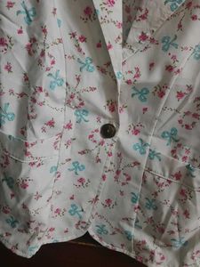 Floral Blazer
