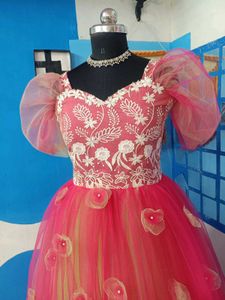 Pista+ Magentta Colour Dress