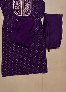 Embroidered Kurta Set