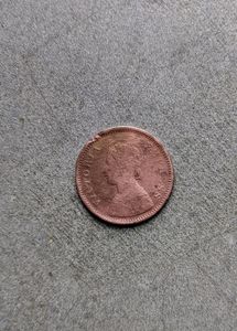 1/2 Pice (1892)- Rare Bronze Metal Coin