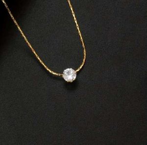 Elegant Crystal Pendant Necklace