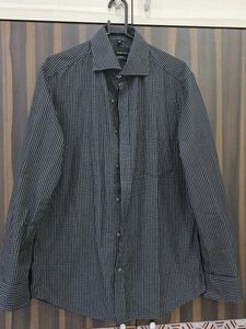 Urbana Brand Shirt Black Check Shir