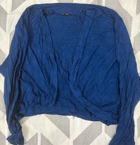 Soft navy blue jacket