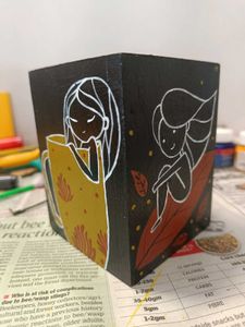 Hand-painted Pen Stand