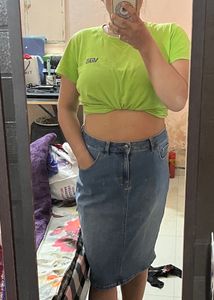 Denim Skirts