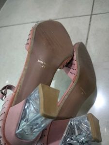 Pink Rhinestone Heels with Bows