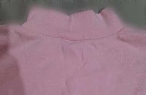 Peach Turtleneck Top (free delivery)