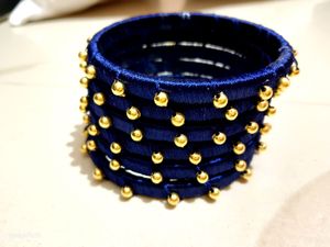 Blue 💙 Thread Bangles