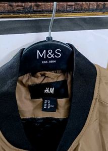 H&amp;M Bomber Zipper Jkt