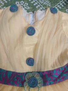 Lemon Yellow Frock