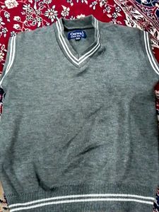Oswal Grey Sweater Vest