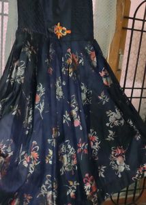 Nave Blue Occasional Long Gowns For Girls✨💙