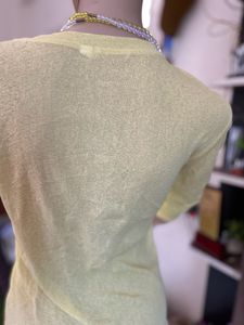 Lime Yellow Summer Top