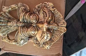 Metal Nazar Battu with Naag Ganesha