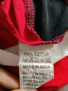 Red &amp; Black Striped Pullover