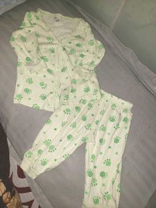 combo Cute Lion Print Pajama Set