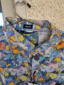 Artistic Floral Printed Shirt