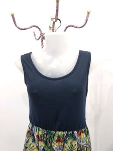 Multi Printed Midi Dress