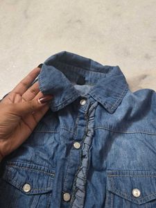 Denim Shirt Dress