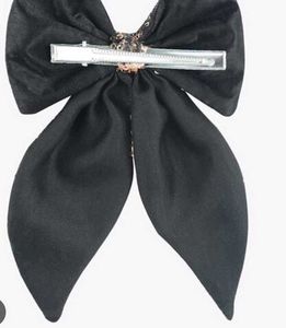 Black And White Hairclip Bow