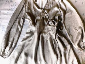 Silky Wrap Dress