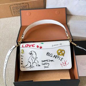 COACH TABBY SHOULDER BAG 26 SKETCH PRINT* WD BOX