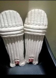 SG Batting Pads&amp; Cricket Helmet