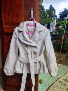 Cute Belted Coat