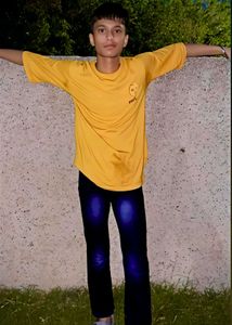 Yellow Graphic T-shirt