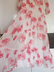 Floral Tiered Dress